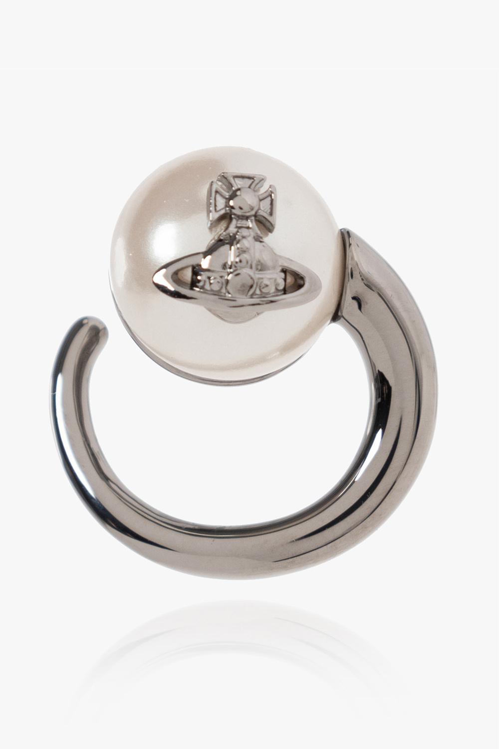 Silver 'Carola' earrings Vivienne Westwood